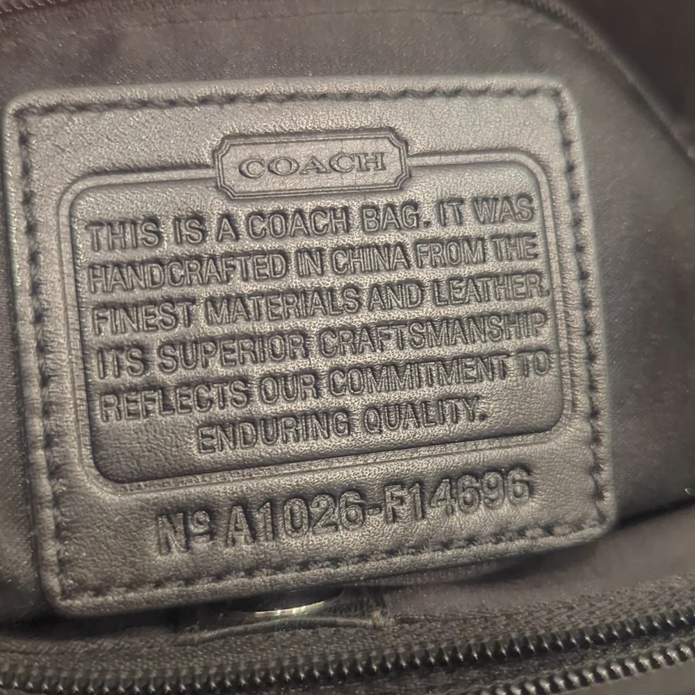 Coach Signature Penelope Satchel Brown & Black Bag Handles And Crossbody Options